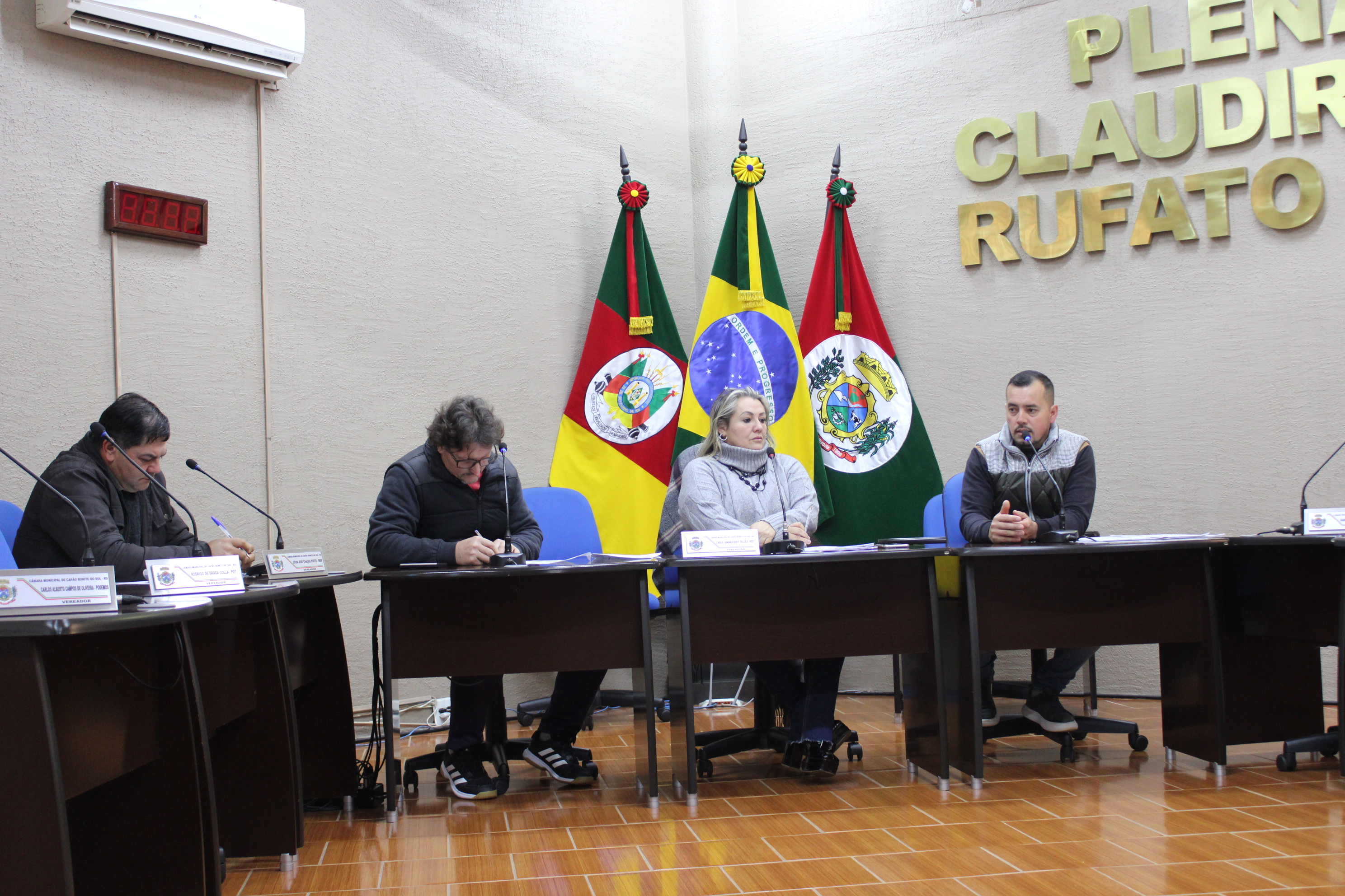Aconteceu na câmara a audiência Pública para apresentação do Relatório Detalhado do Quadrimestre Anterior da Saúde