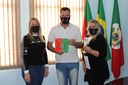 Câmara de Vereadores recebe homenagem da passagem do aniversário do município.