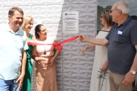 Inauguração da Placa da Unidade Básica de Saúde –  Ivone Maria Barreto da Costa 