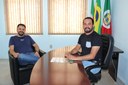 Presidente do Legislativo recebeu a visita do Prefeito Felippe Rieth 