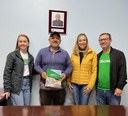 Visita Institucional: Presidente Júlio Gonçalves Recebe Representantes do Sicredi Ibiraiaras RS/MG
